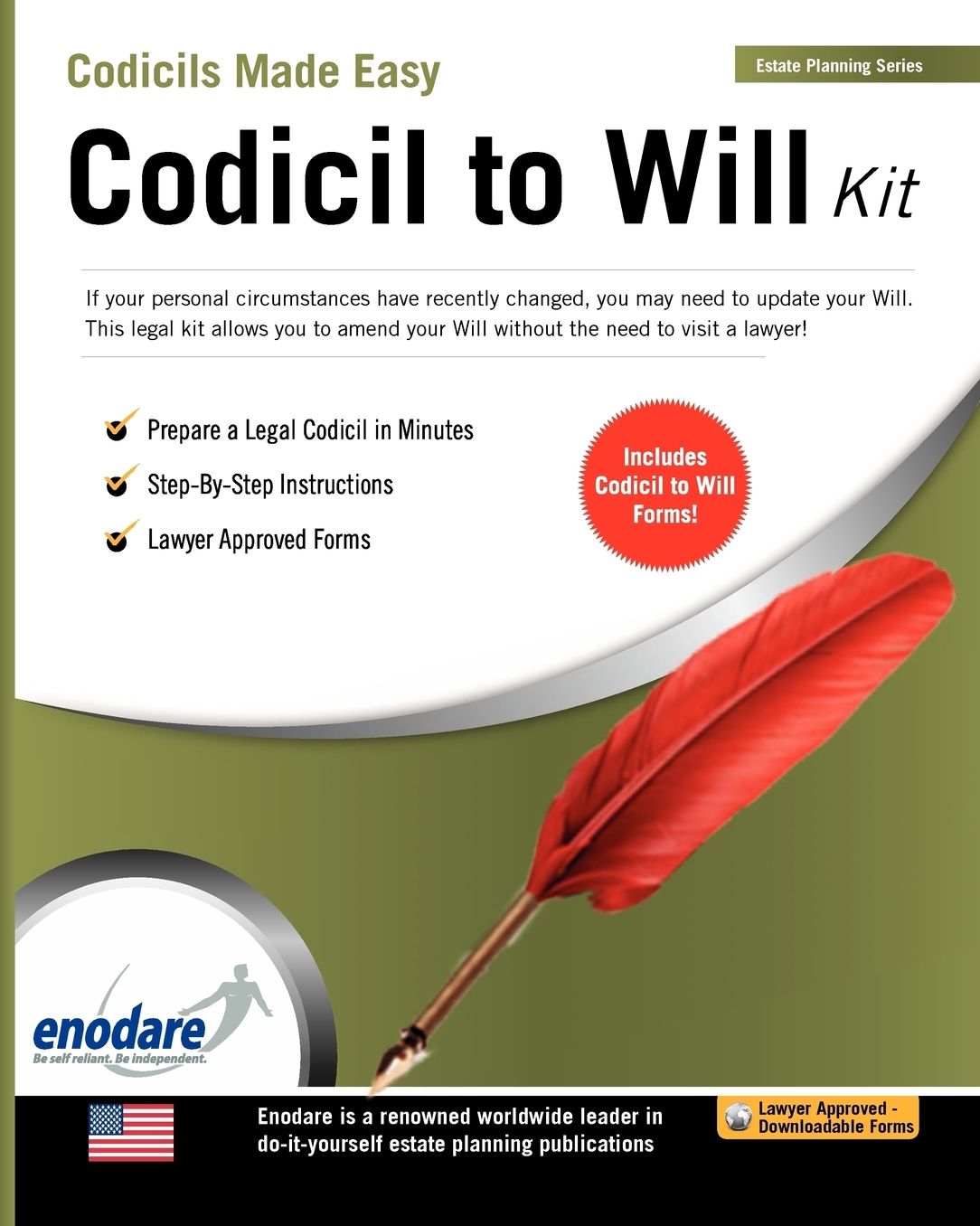 Codicil to Will Kit