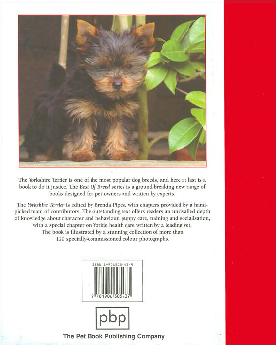 Yorkshire Terrier: Pet Book