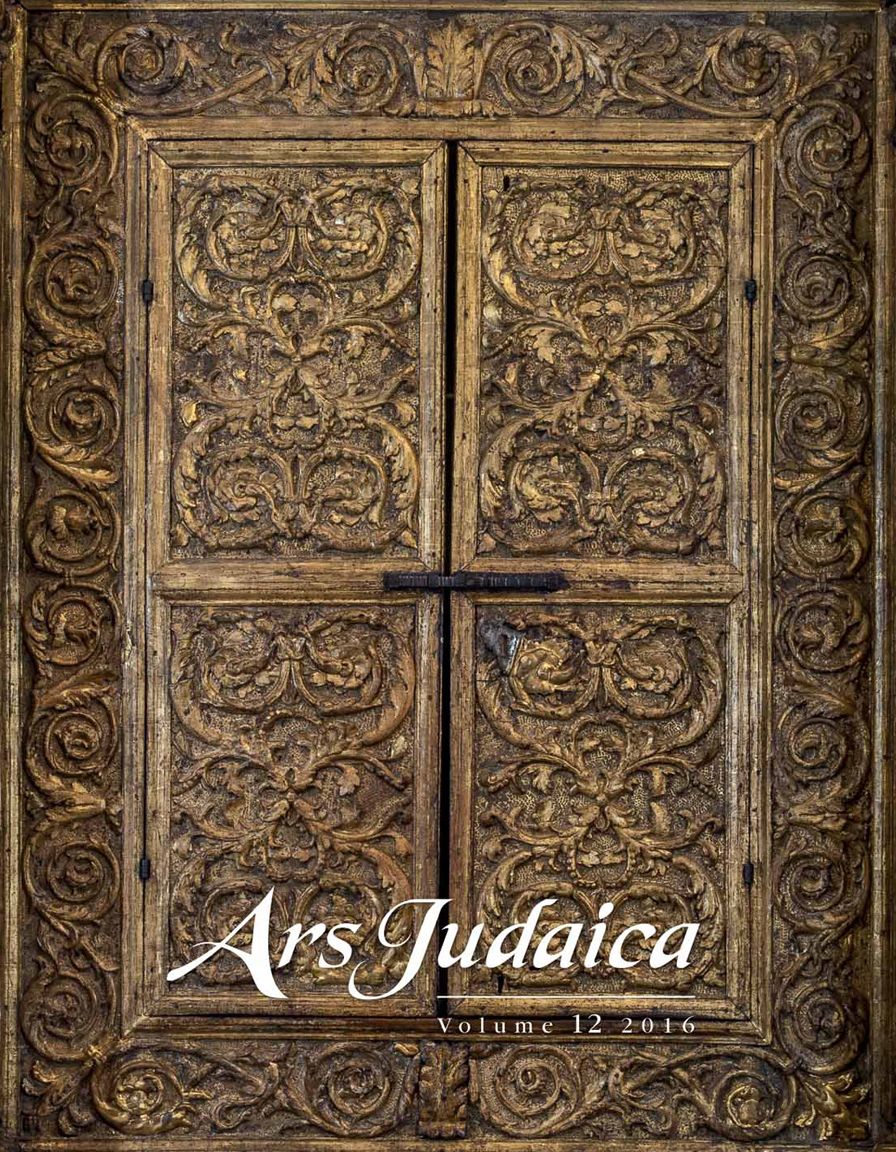 Ars Judaica: The Bar-Ilan Journal of Jewish Art, Volume 12
