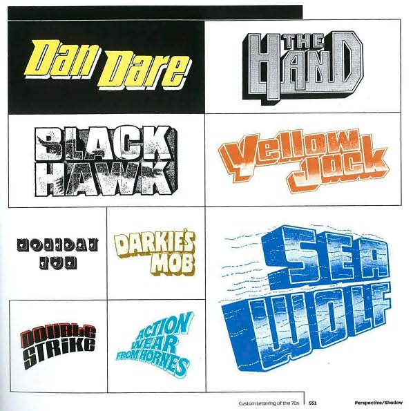 Custom Lettering of the 60s & 70s