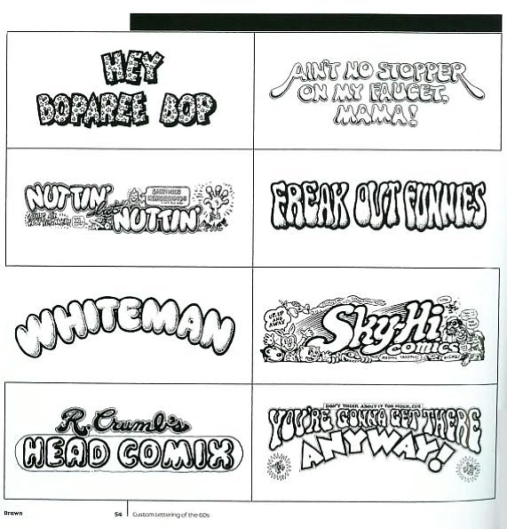 Custom Lettering of the 60s & 70s