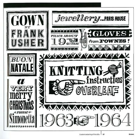 Custom Lettering of the 60s & 70s