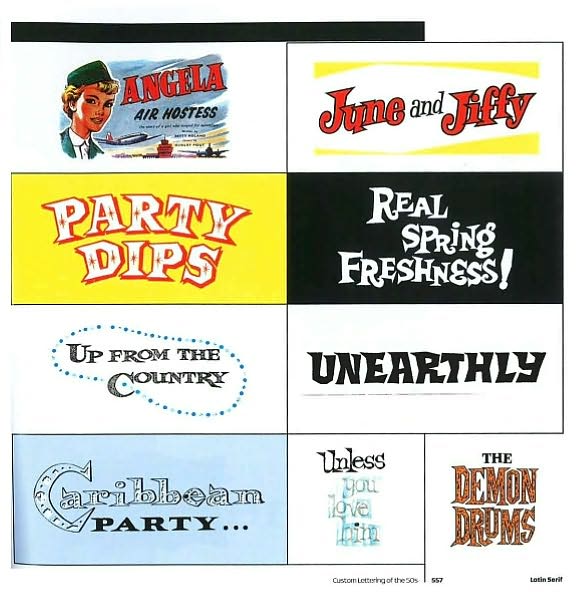 Custom Lettering of the 40s & 50s