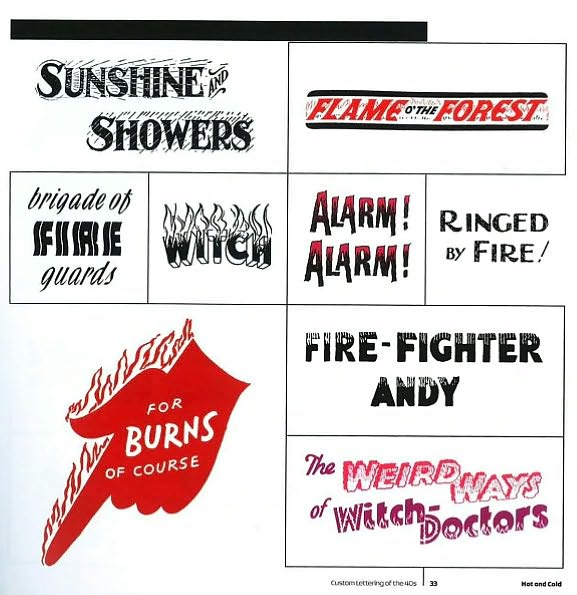Custom Lettering of the 40s & 50s