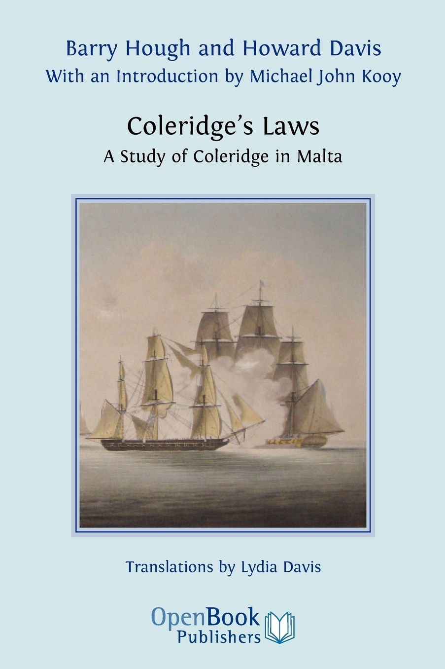 Coleridge's Laws. A Study Of Coleridge In Malta.