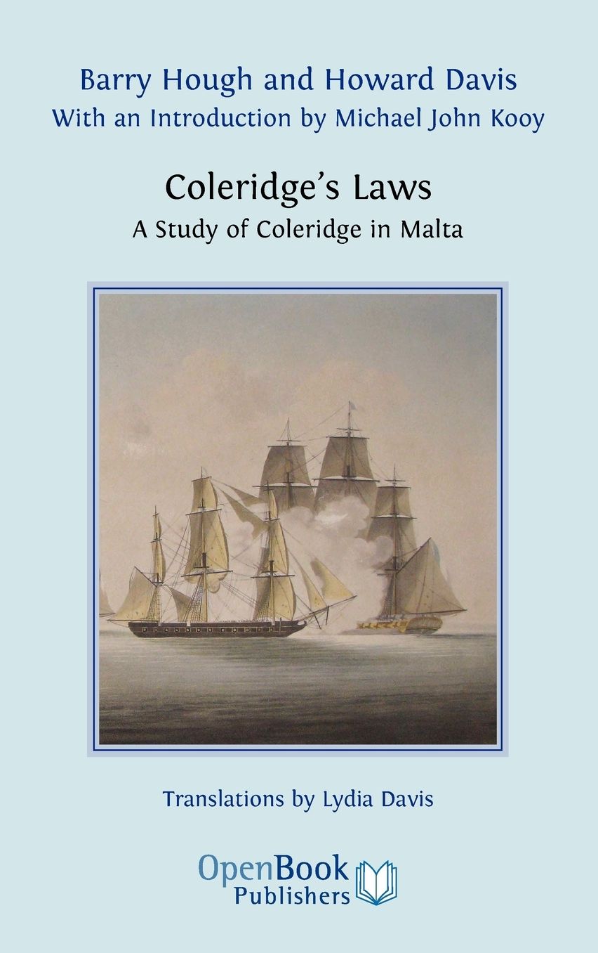 Coleridge's Laws. A Study Of Coleridge In Malta.