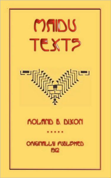 Maidu Texts