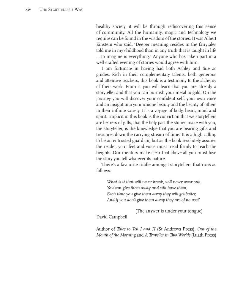 The Storyteller's Way: A Sourcebook for Confident Storytelling