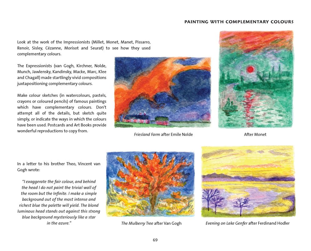 Colour Dynamics: Workbook for Water Colour Painting and Colour Theory
