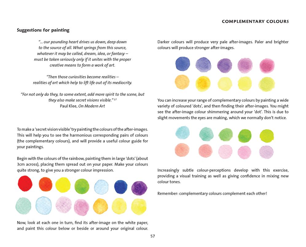 Colour Dynamics: Workbook for Water Colour Painting and Colour Theory