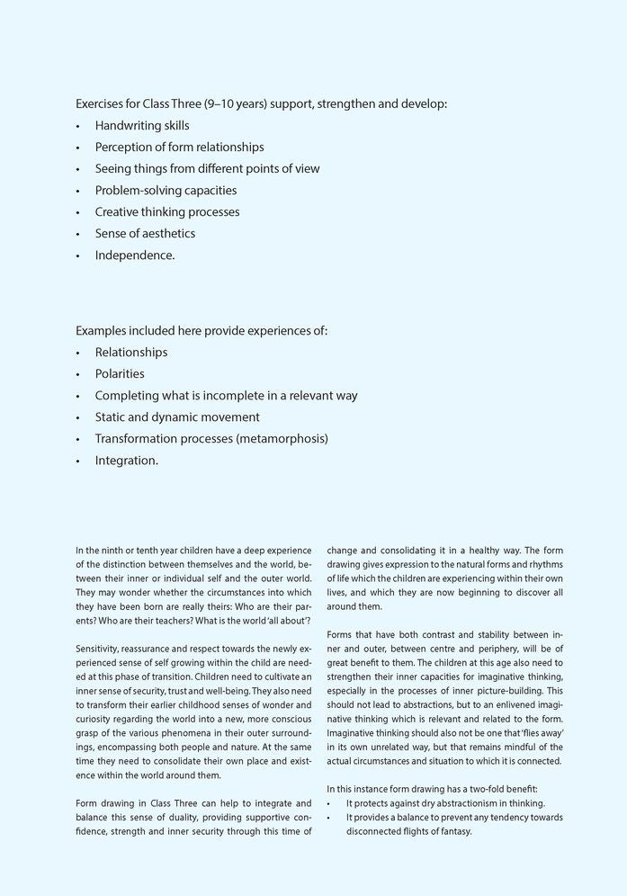 Creative Form Drawing with Children Aged 6-10 Years: Workbook 1