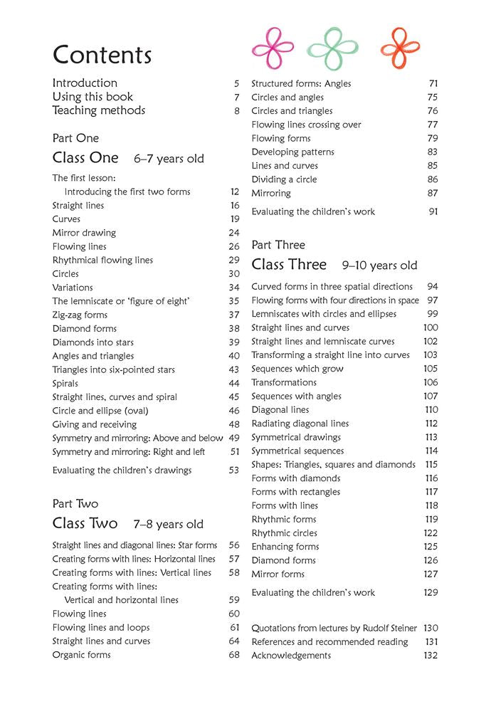 Creative Form Drawing with Children Aged 6-10 Years: Workbook 1