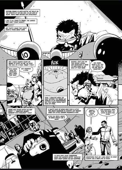 Lenny Zero & The Perps of Mega-City One