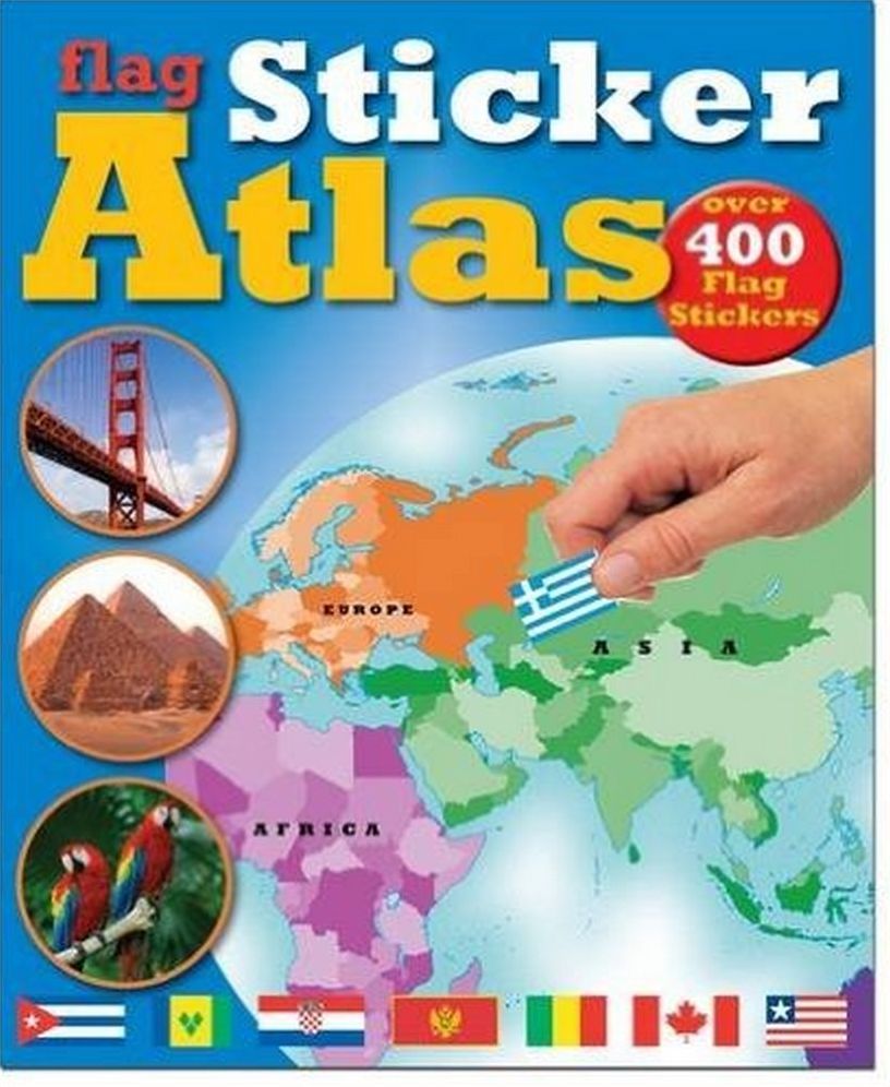 Flag Sticker Atlas: Over 400 flag stickers
