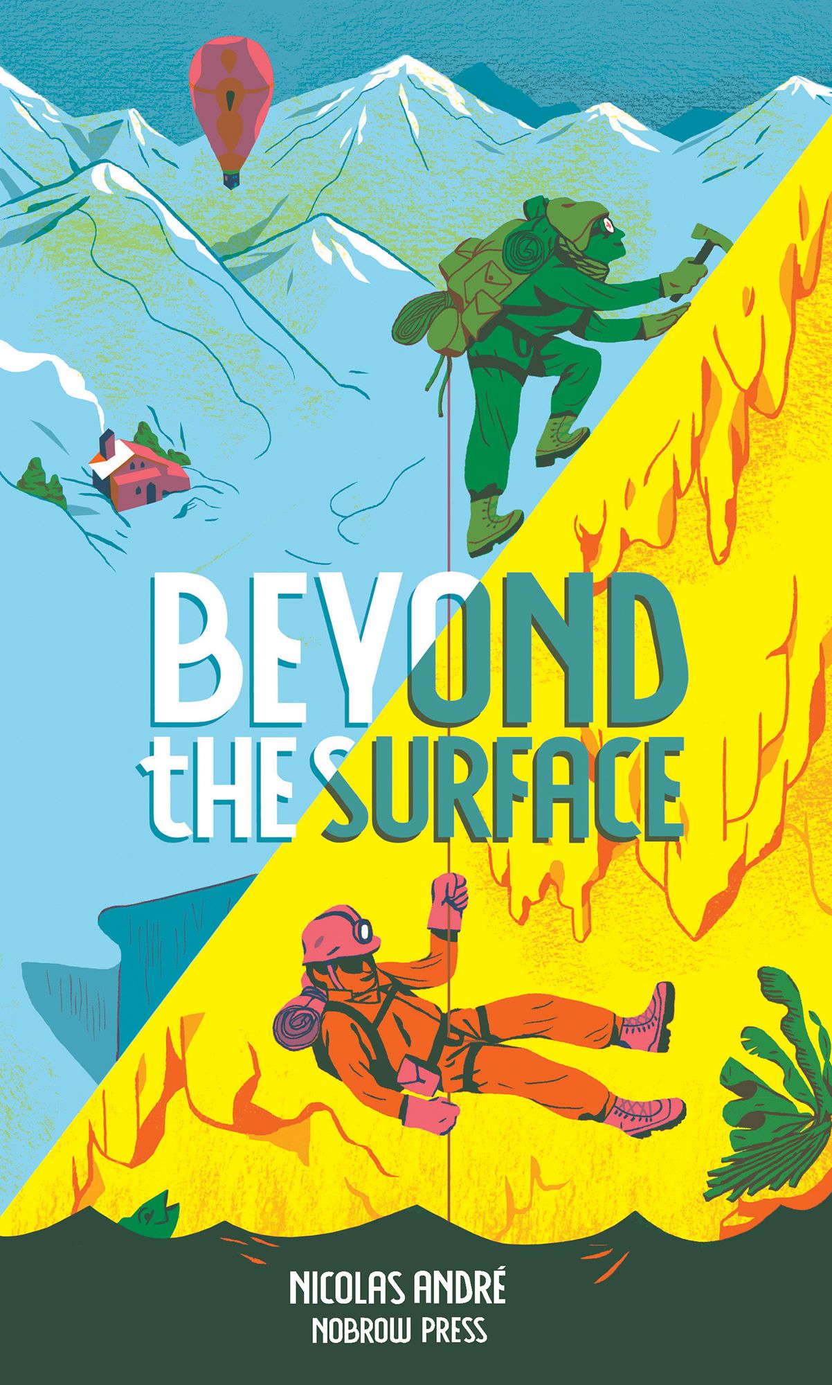 Beyond The Surface [Concertina fold-out book]: Leporello