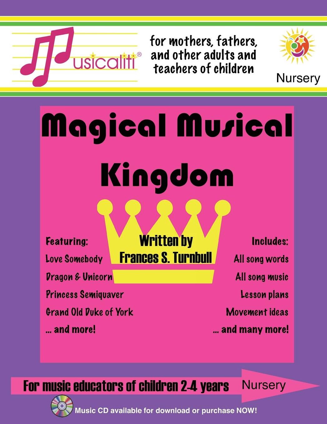Magical Musical Kingdom: Musicaliti Nursery Series