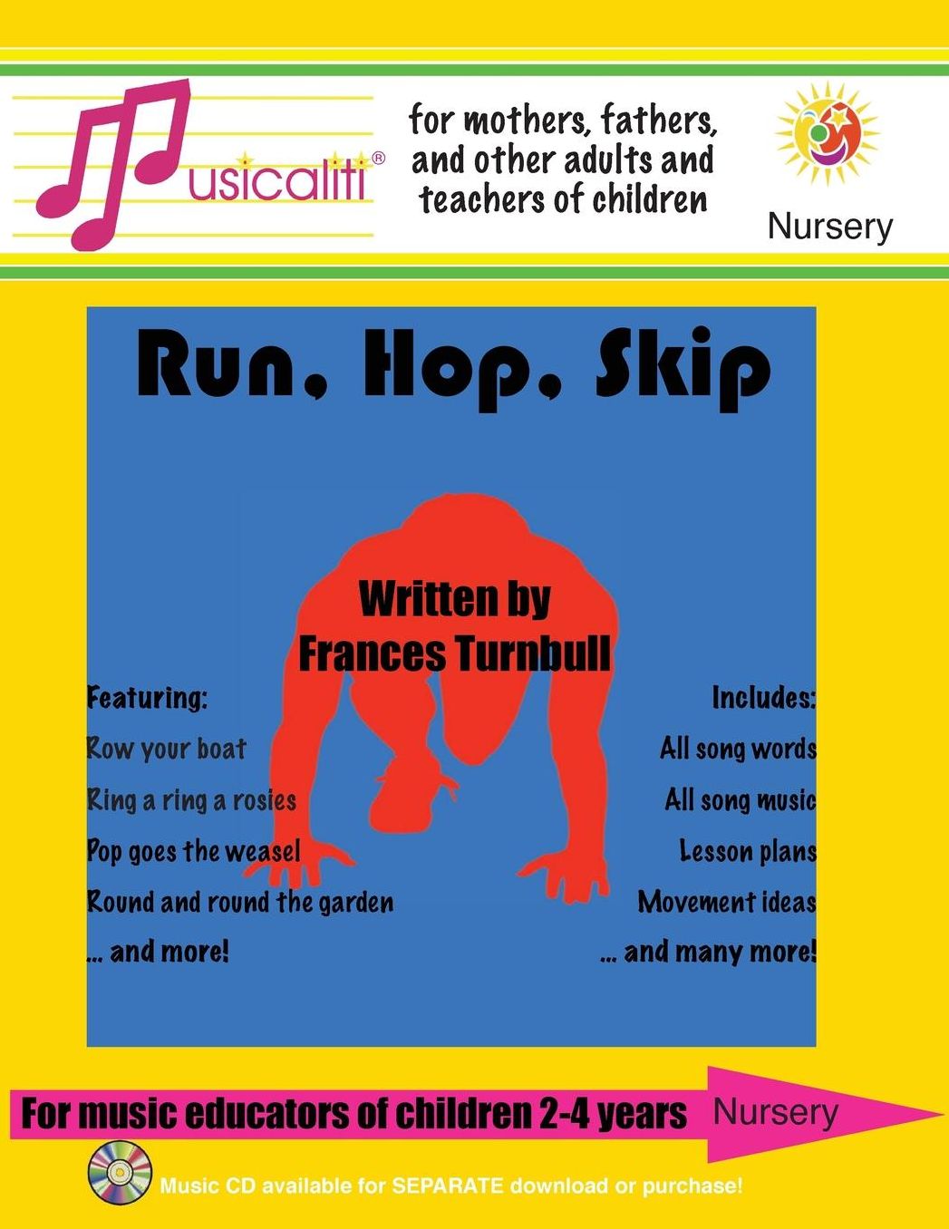 Musicaliti Nursery: Run, Hop, Skip: Musicaliti Nursery Series