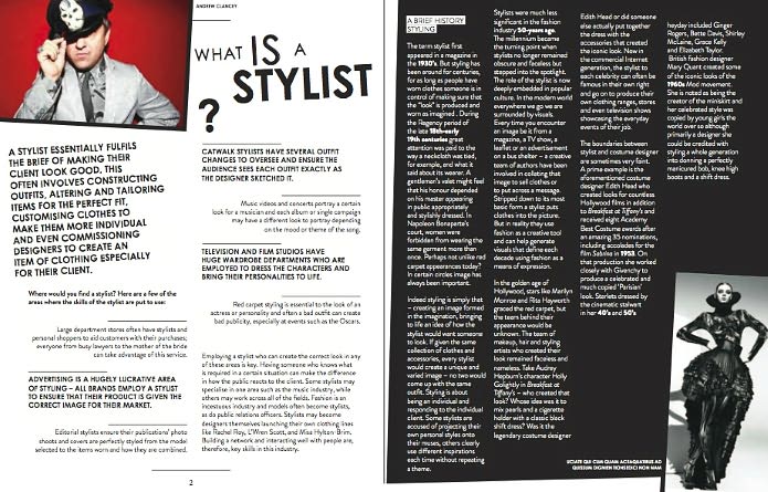 Contemporary Fashion Stylists