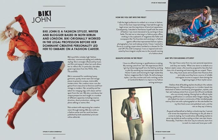 Contemporary Fashion Stylists