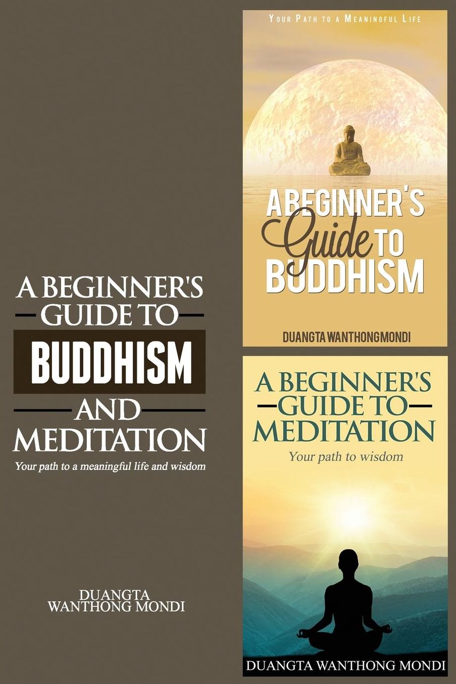 A Beginner's Guide to Buddhism & A Beginner's Guide to Meditation: Your Path to A Meaningful Life/Your Path to Wisdom