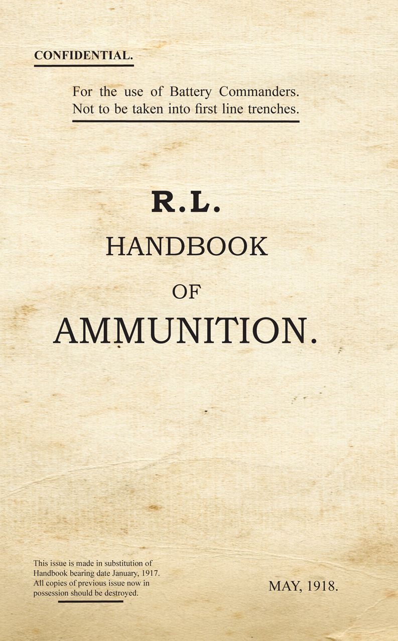 R. L. Handbook of Ammunition