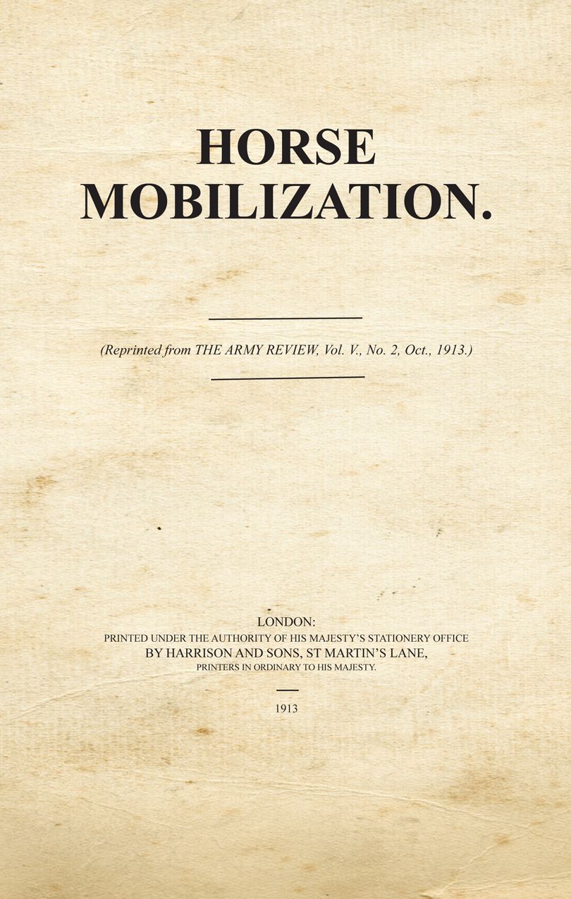Horse Mobilization