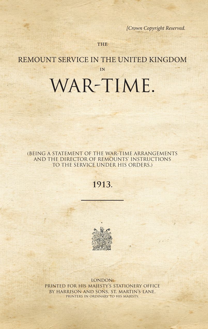 The Remount Service in the United Kingdom in War Time