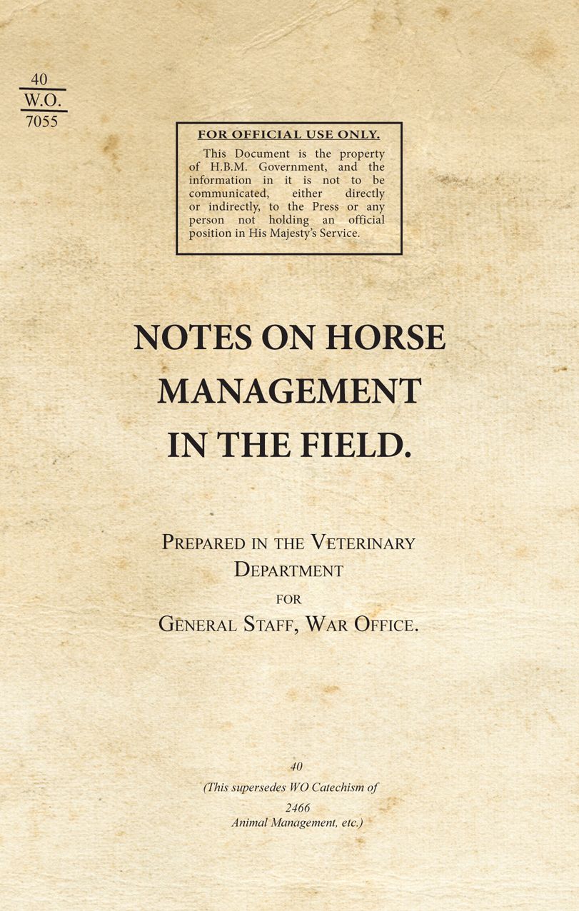 Notes on Horse Management in the Field (1919)