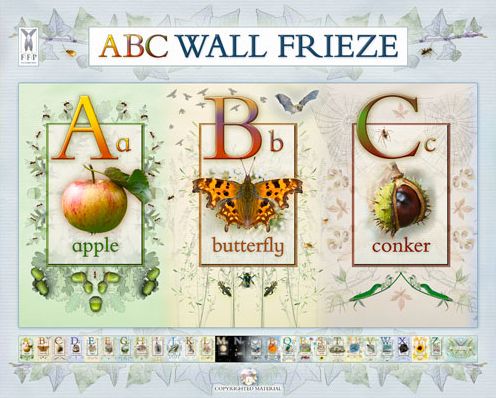 ABC Wall Frieze