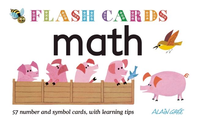 Math - Flash Cards: 57 number and symbol cards, with learning tips
