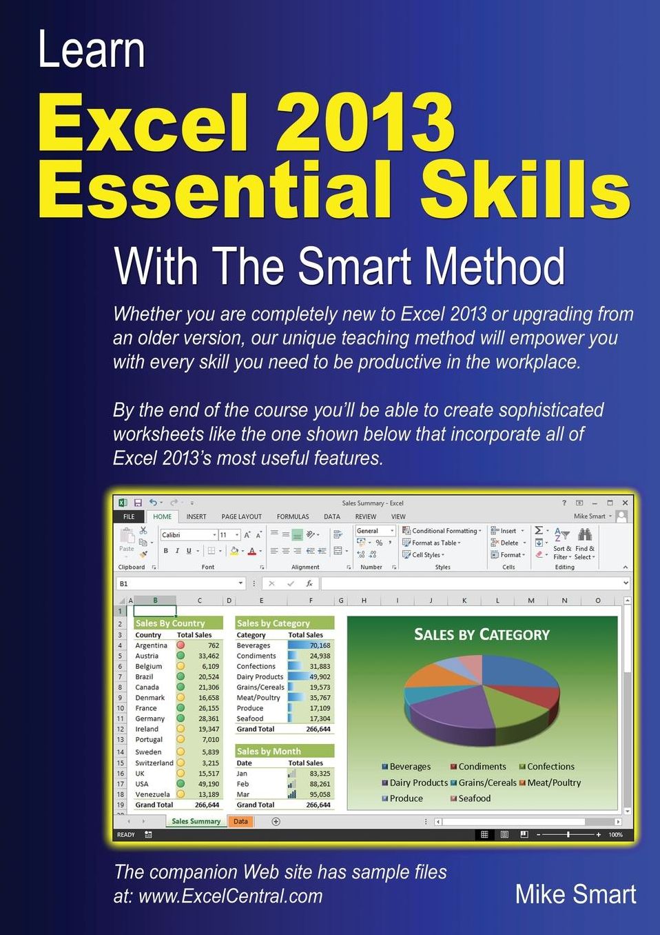 Learn Excel 2013 Essential Skills with the Smart Method