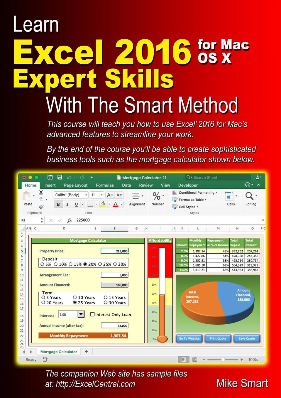 Learn Excel 2016 Expert Skills for Mac OS X with The Smart Method