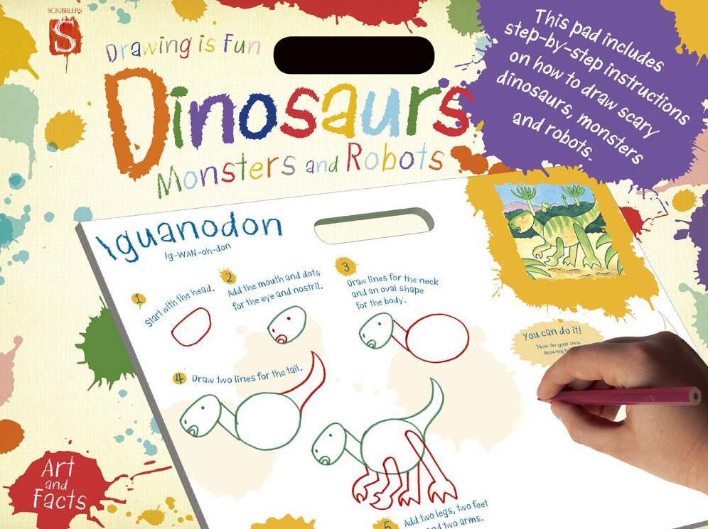 Drawing is Fun: Dinosaurs, Monsters and Robots