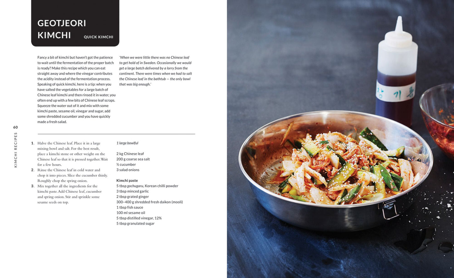 Kimchi: Essential Recipes of the Korean Kitchen