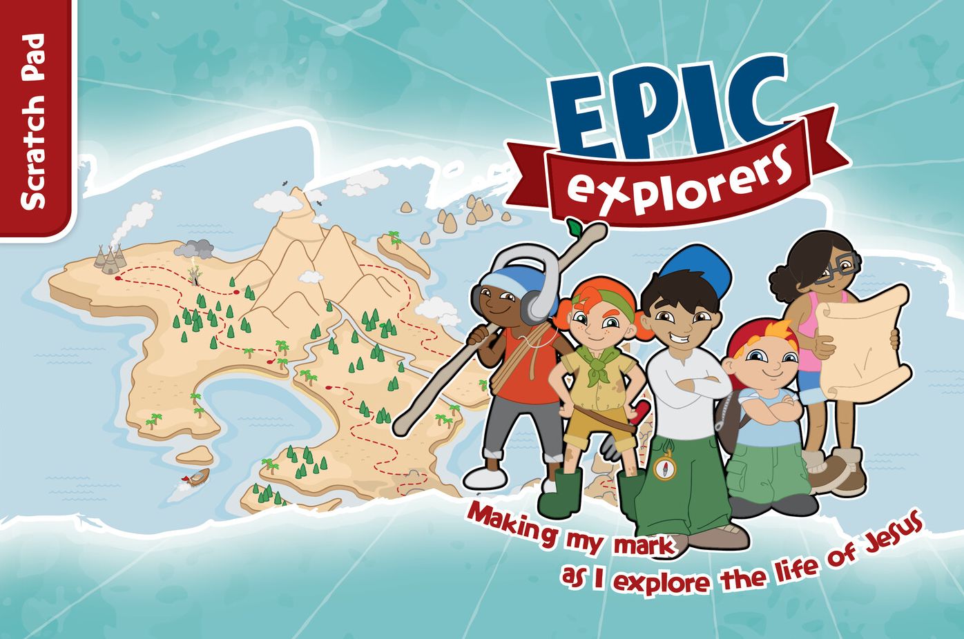 Epic Explorers Scratch Pad: Christianity Explored Children's Edition