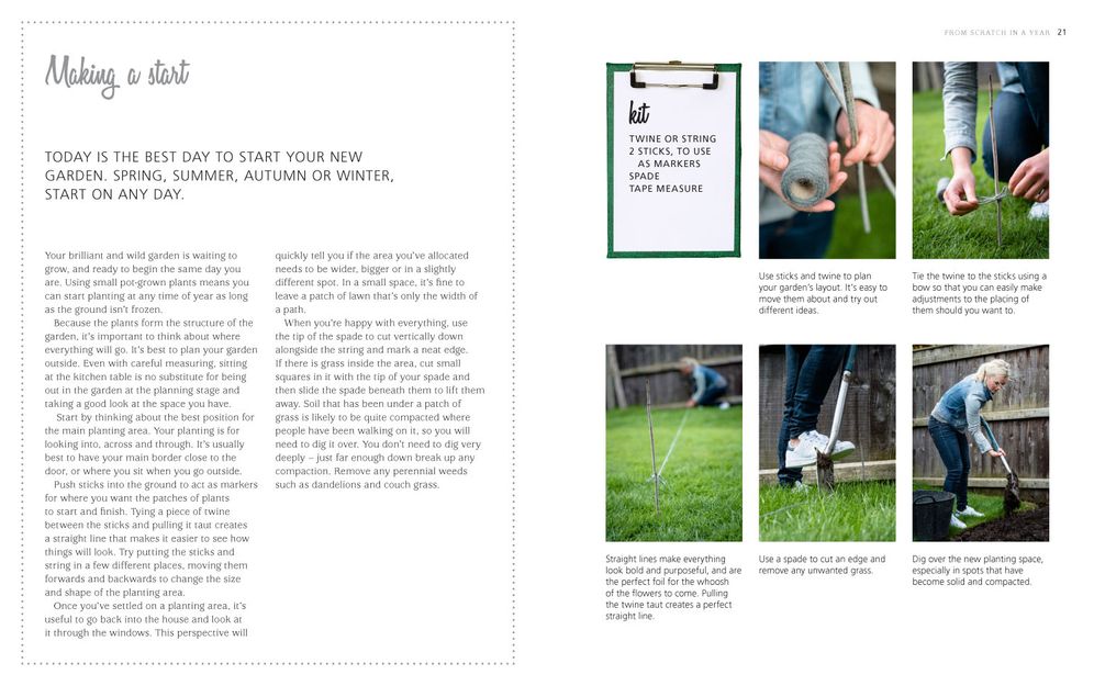 Brilliant & Wild: A Garden from Scratch in a Year