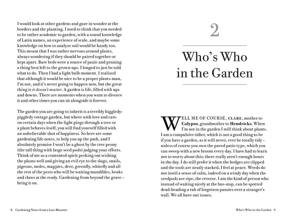 Gardening Notes from a Late Bloomer