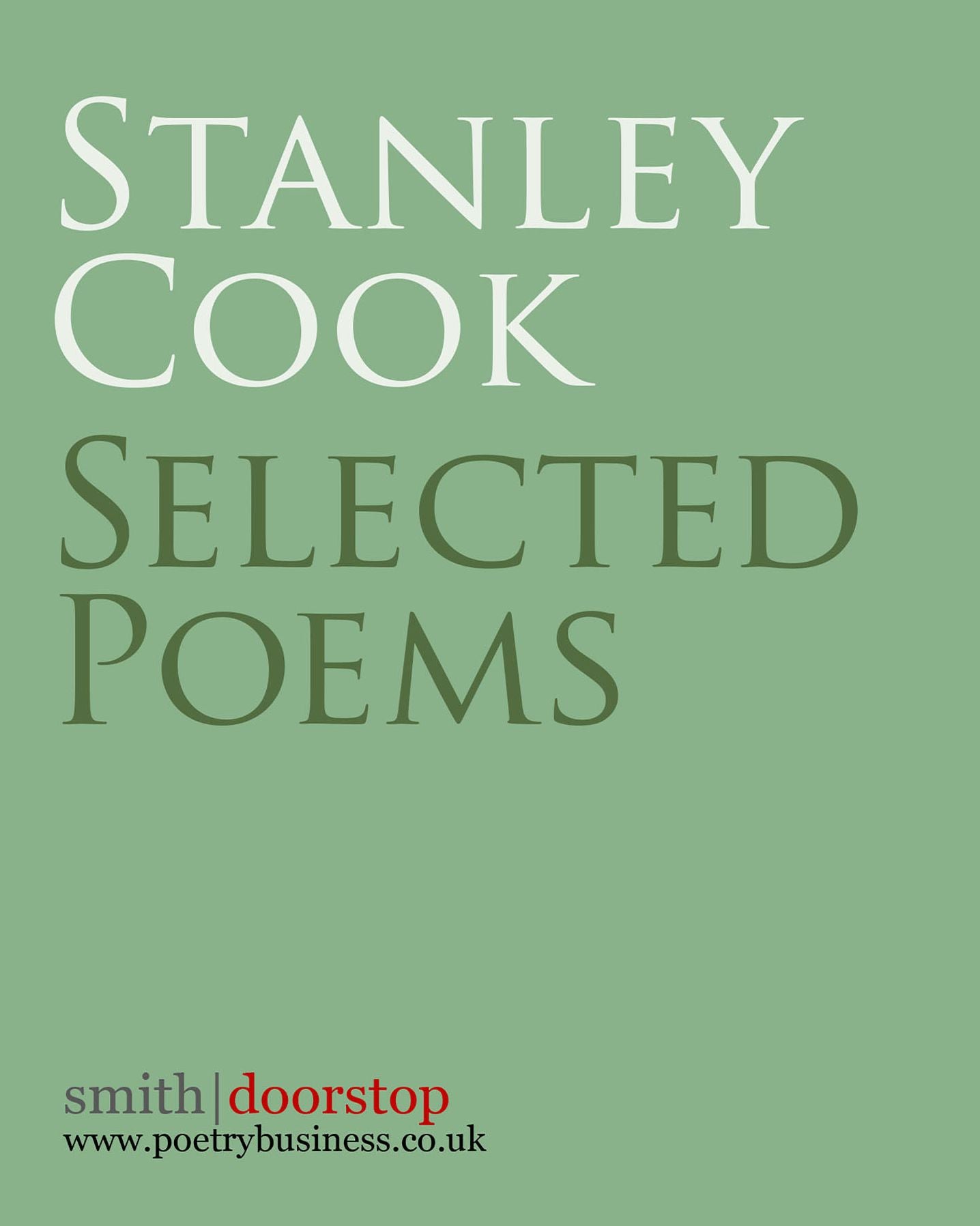 Stanley Cook: Selected Poems
