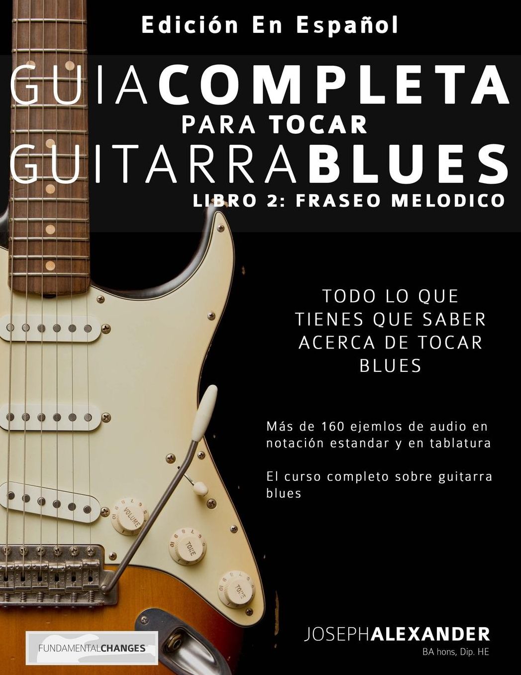 Guía completa para tocar guitarra blues: Libro 2: Fraseo melódico