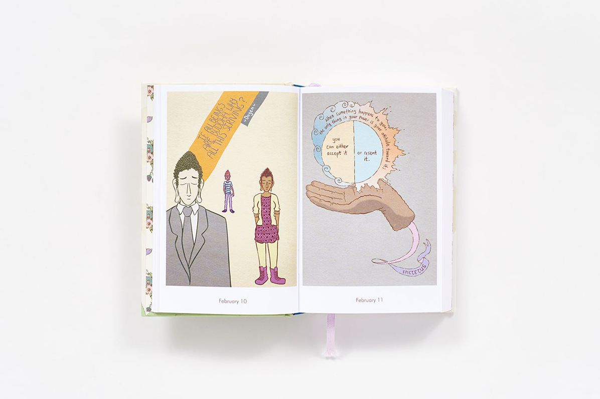 One Year Wiser: 365 Illustrated Meditations