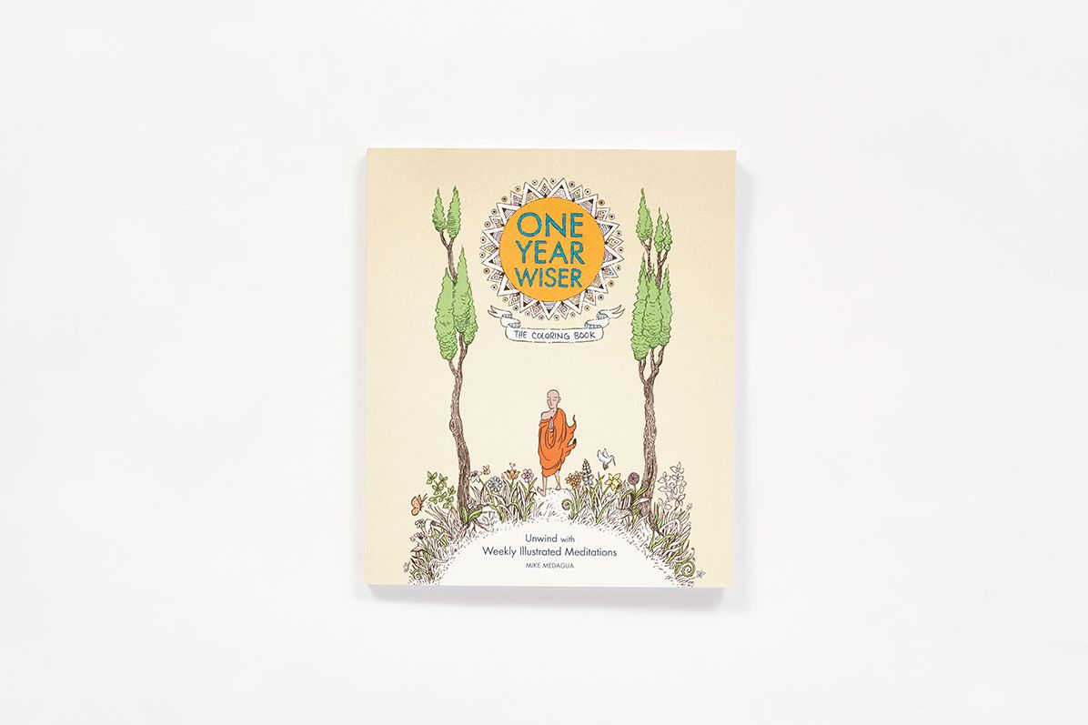 One Year Wiser: The Coloring Book: Unwind with Weekly Illustrated Meditations