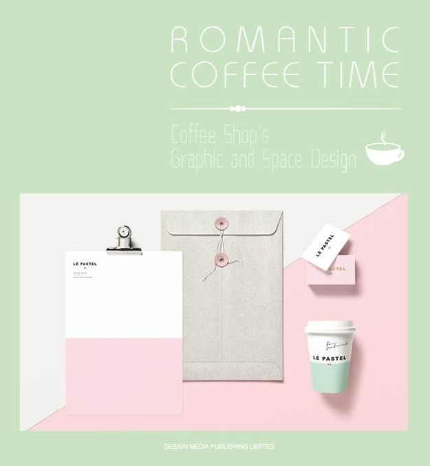 Romantic Coffee Time: Coffee Shop's Graphic and Space Design