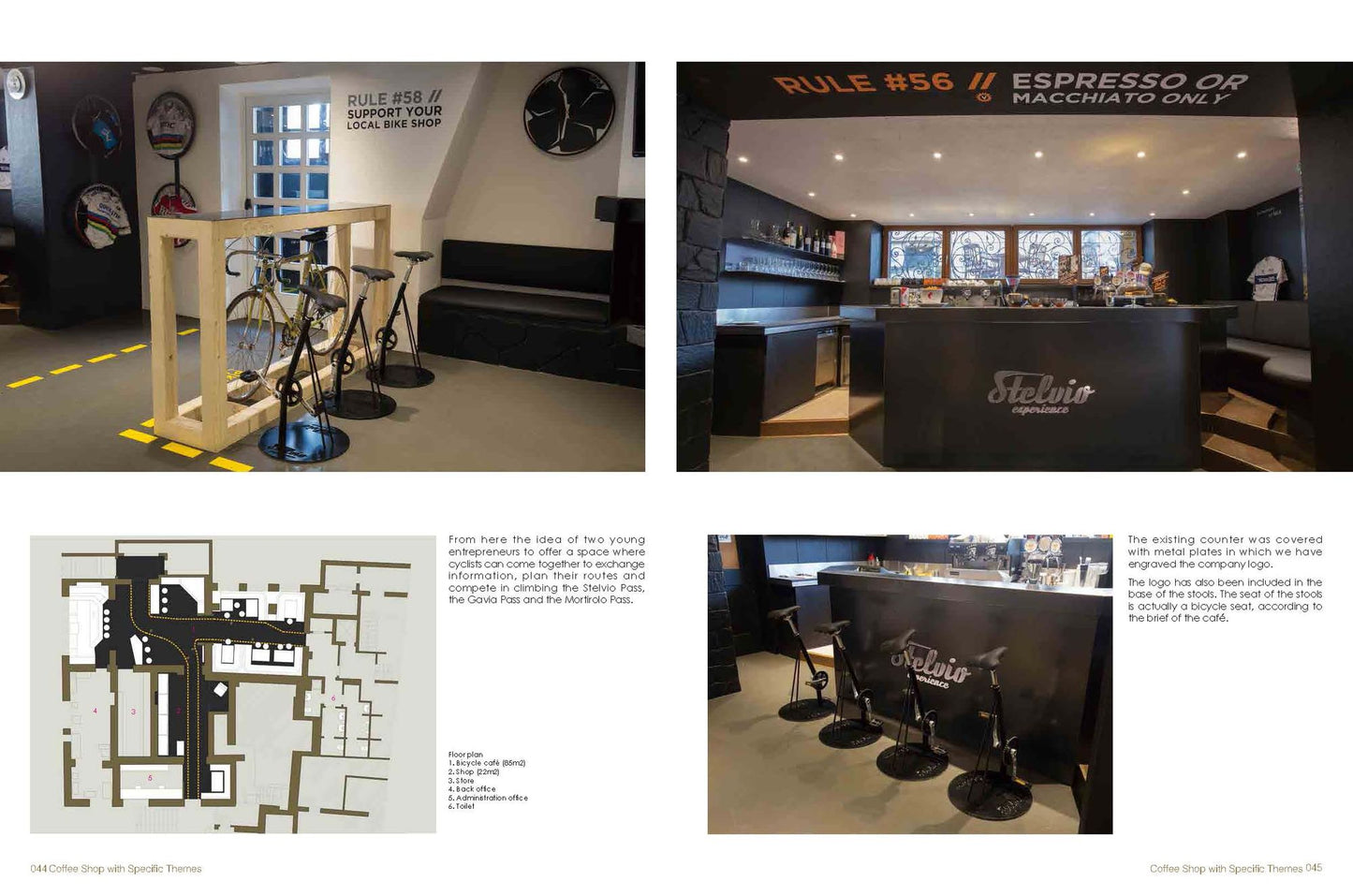 Themes + Interor Design: Coffee Shops with Specific Themes