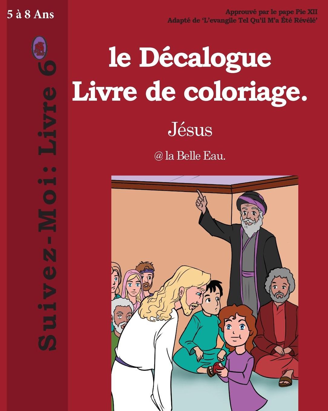 Le Décalogue Livre de coloriage.