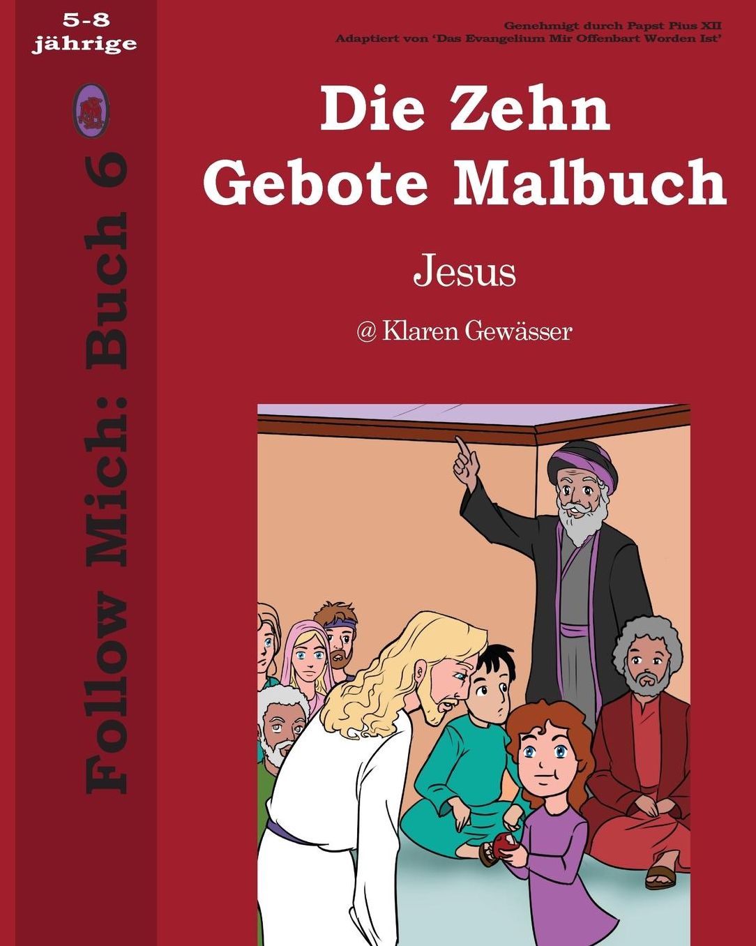 Die Zehn Gebote Malbuch