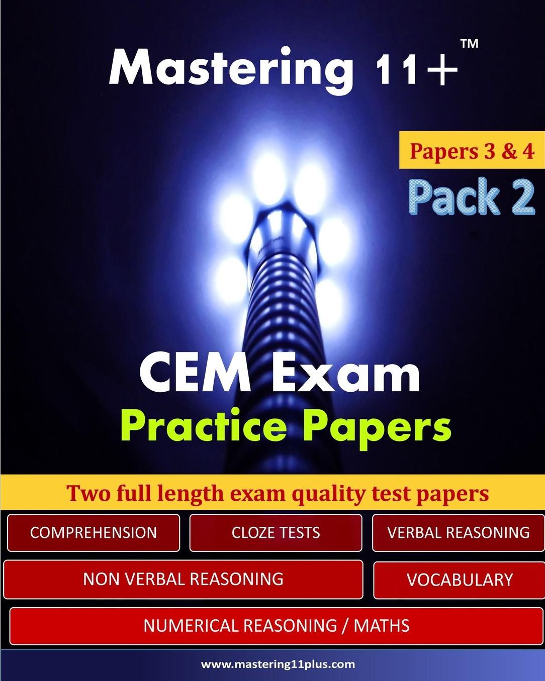 Mastering 11+: CEM Practice Papers - Pack 2