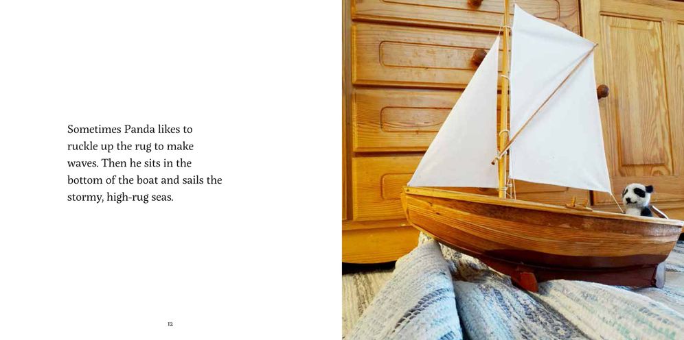 Paper Boat for Panda