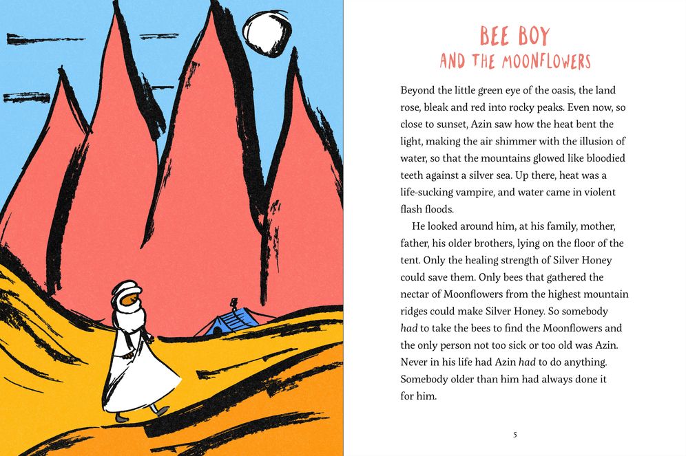 Bee Boy and the Moonflowers