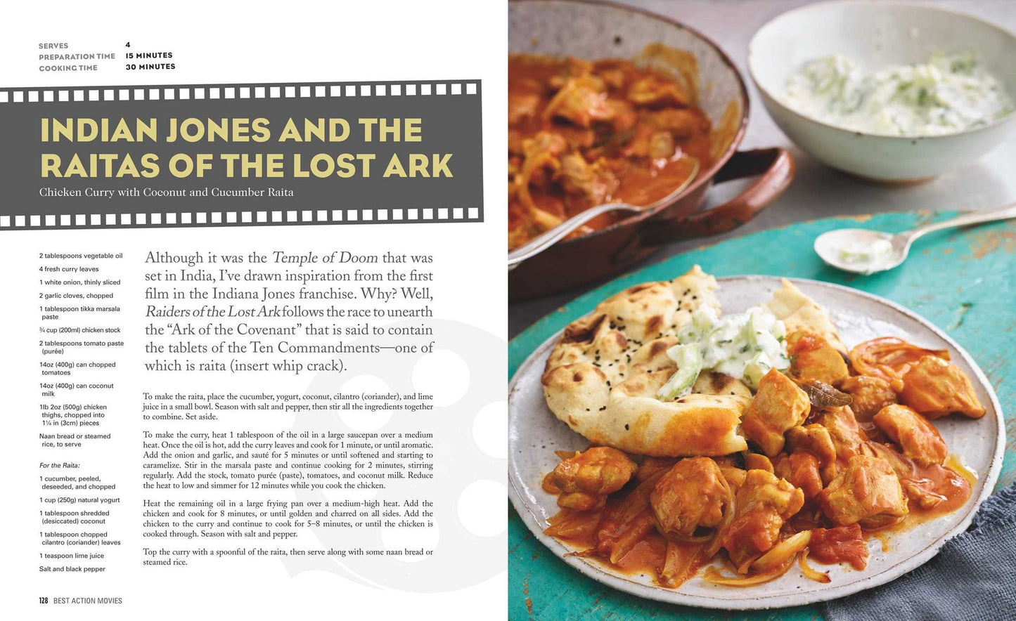 The Lambshank Redemption Cookbook: 50 blockbuster movie-inspired recipes