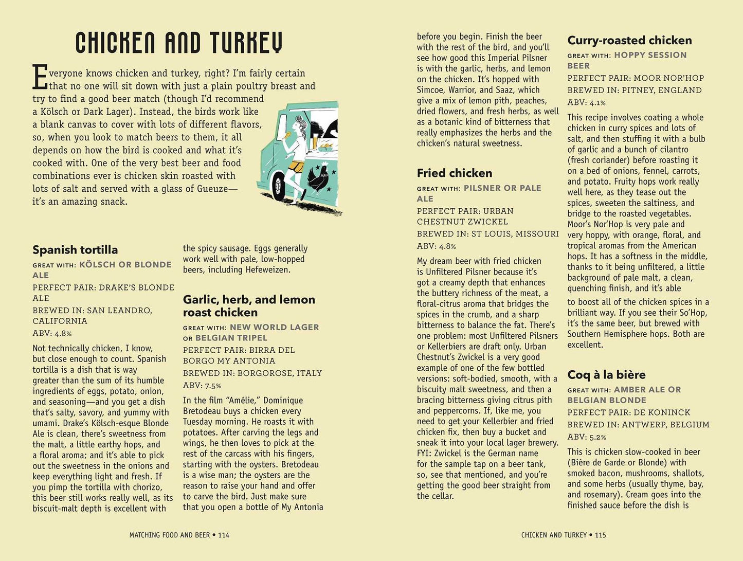 Beer and Food Matching: Bringing together the finest food and the best craft beers in the world